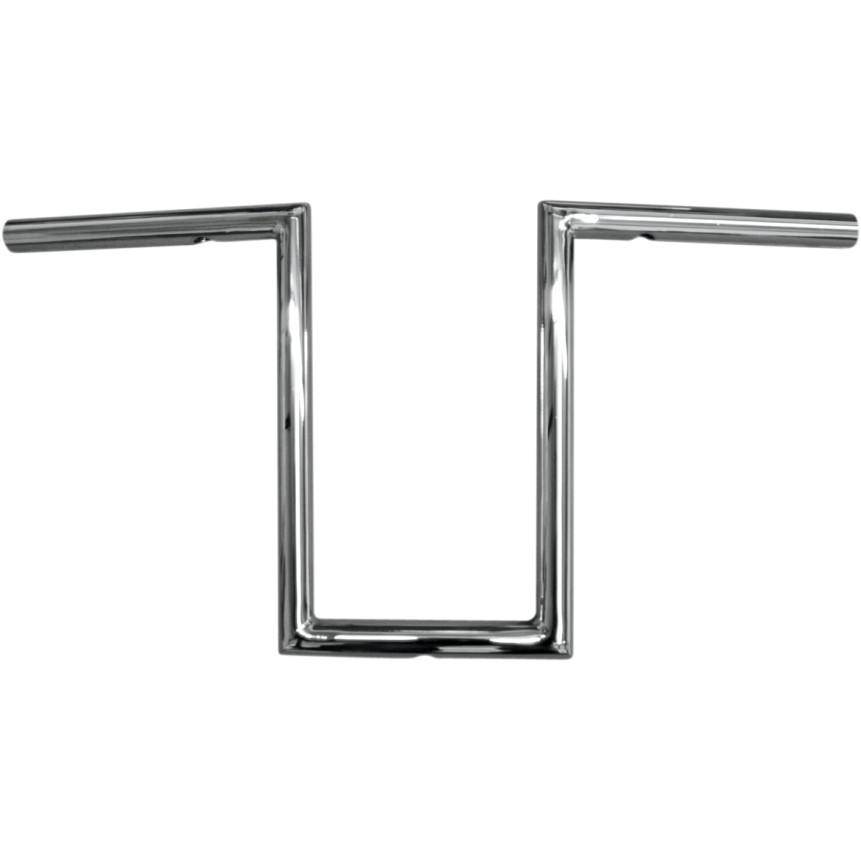 LA Choppers 1" Old School 12" Narrow Z Bars Handlebars Chrome LA