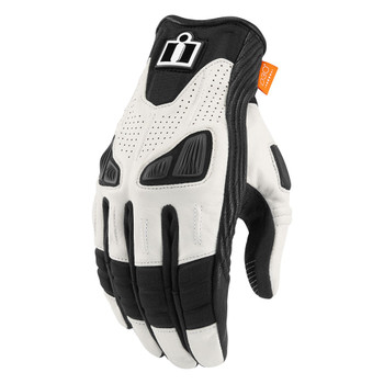 Icon Automag Gloves - White