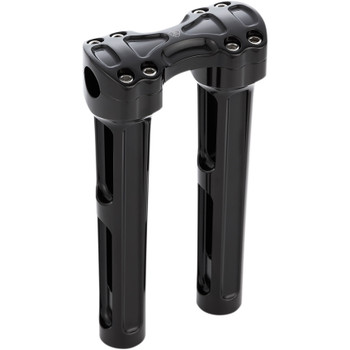 Arlen Ness 10" Method Handlebar Riser/Top Clamp Kit - Black Arlen Ness 10" Method Handlebar Riser/Top Clamp Kit - Black