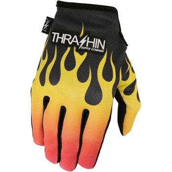 Thrashin Supply Stealth Gloves - Flame Thrashin Supply Stealth Gloves - Flame
