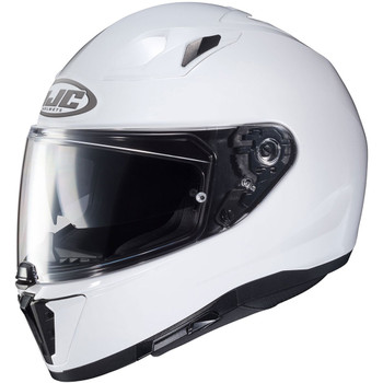 HJC i70 Karon Black/Orange Motorcycle 