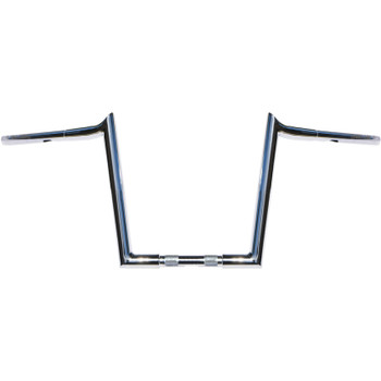 Wild 1 Chubby 1-1/4" Hooked Handlebars 12" - Chrome