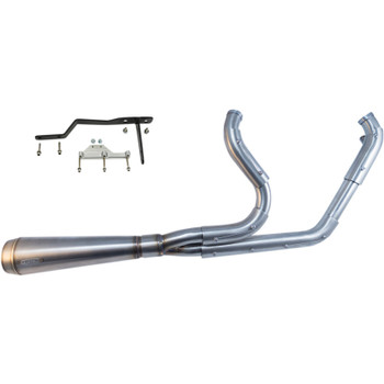 Trask Assault 2-Into-1 Exhaust for 1999-2006 Harley Touring