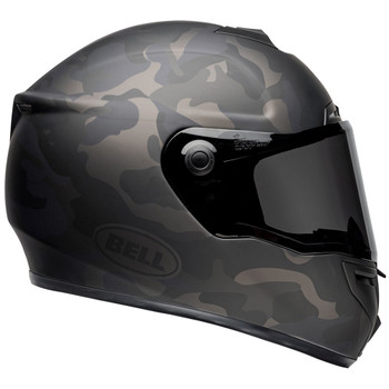 Bell SRT Helmet - Stealth Matte Black Camo