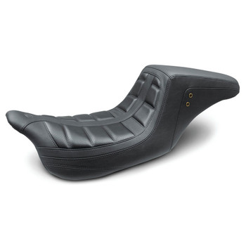 Mustang Squareback One-Piece Seat for 2008-2023 Harley Touring