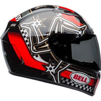 Bell Qualifier DLX MIPS Helmet - Isle of Man 2020 Gloss Red/Black/White