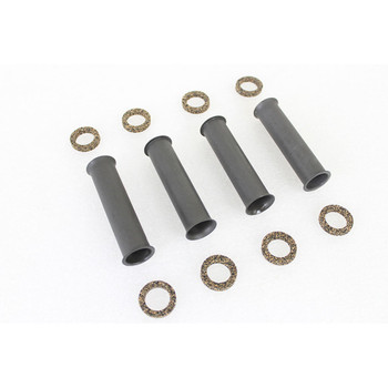 V-Twin Lower Pushrod Cover Kit Parkerized for 1940-1947 Harley