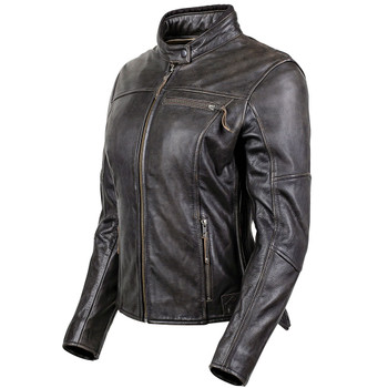 Cortech Lolo Women's Leather Jacket - Brown