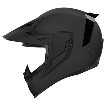 Icon Airflite Moto Helmet - Rubatone Black