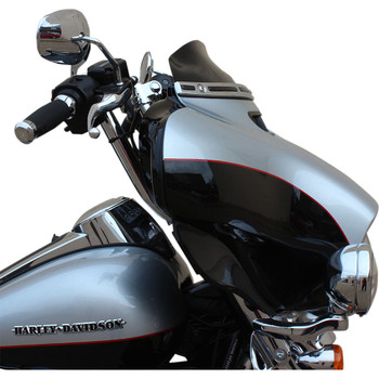 Klock Werks 4" Flare Windshield for 2014-2021 Harley Touring – Black