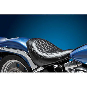 LePera Sanora Solo Seat for 2006-2017 Harley Softail FXST/FLSTF - Diamond