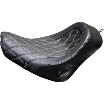 Danny Gray Airhawk Weekday Solo Seat for 2018-2020 Harley Softail FLDE/FLHC - Diamond