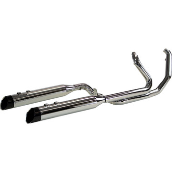 Khrome Werks 2-2 Two-Step Crossover Exhaust System for 2017-2021 Harley Touring - Chrome