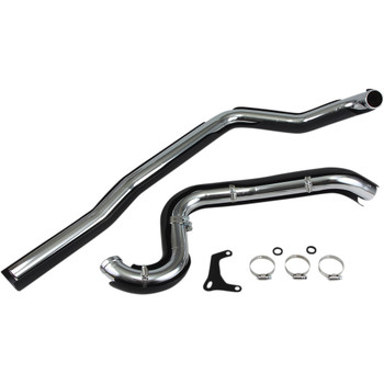 Cobra True Duals Header System for 1995-2006 Harley Touring - Black