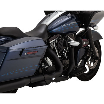 Vance & Hines Power Duals Header Exhaust System for 2009-2016 Harley Touring - Black