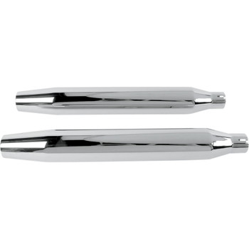 Khrome Werks 3" HP-Plus Slip-On Mufflers for 2004-2013 Harley Sportster - Chrome Tapered