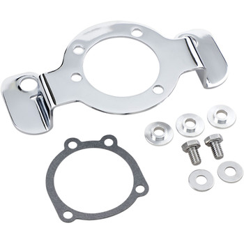 Drag Specialties Chrome Air Cleaner Support Bracket on 1988-2006 Harley Sportster