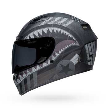 Bell Qualifier DLX MIPS Helmet - Devil May Care Matte Black/Gray