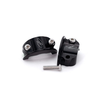 Kraus Pro-Line Clutch/Brake Control Perch Clamps for Harley - Black