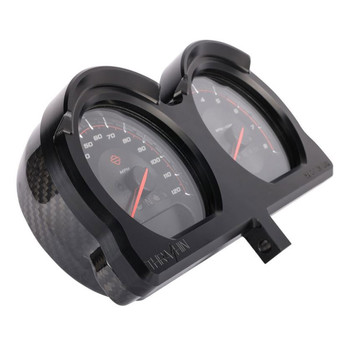 Thrashin Supply Gauge Relocation for 2014-2022 Harley Road Glide - Black