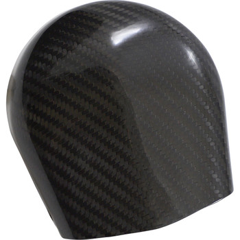 Slyfox Carbon Fiber Horn Cover for Harley Models - Gloss