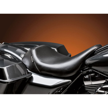 LePera Bare Bones Solo Seat for 2008-2023 Harley Touring - Smooth