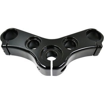 LA Choppers Black Top Triple Clamp for Harley Sportster 48