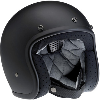 Biltwell Bonanza Helmet - Flat Black