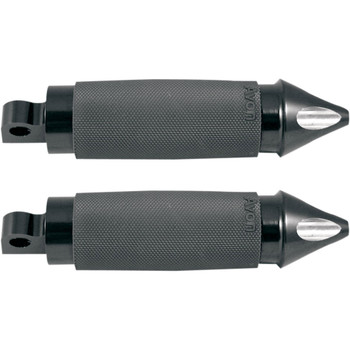 Avon Custom Contour Spike Foot Pegs for Harley - Black