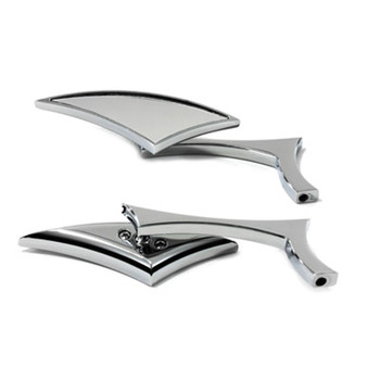 V-Twin Chrome Odins Diamond Mirrors