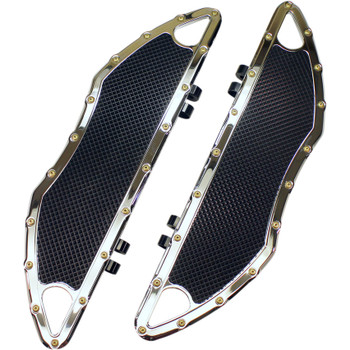 Carl Brouhard Bomber Series Driver Floorboards for Harley