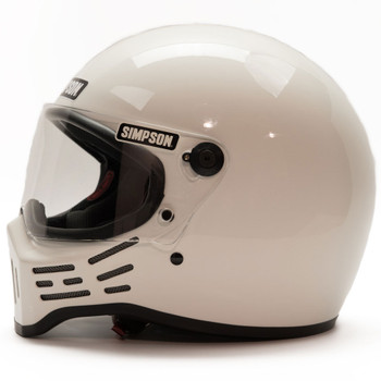 Simpson M30 Motorcycle Helmet - Matte Black - Get Lowered Cycles