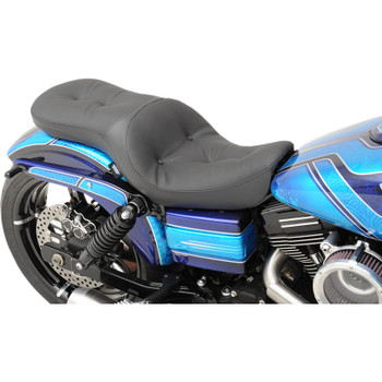 Drag Specialties Low-Profile Touring Seat for 2006-2017 Harley Dyna - Pillow