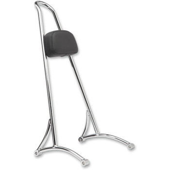 Burly Tall Sissy Bar for 1996-2003 Harley Sportster - Chrome