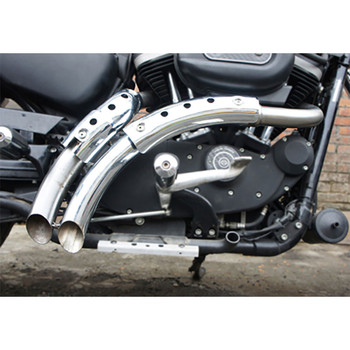 V-Twin Magnum Exhaust for 2004-2013 Harley Sportster - Chrome