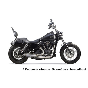Two Brothers Racing 2-Into-1 Gen II Comp-S Exhaust for 2006-2017 Harley Dyna - Black Two Brothers Racing 2-Into-1 Gen II Comp-S Exhaust for 2006-2017 Harley Dyna - Black