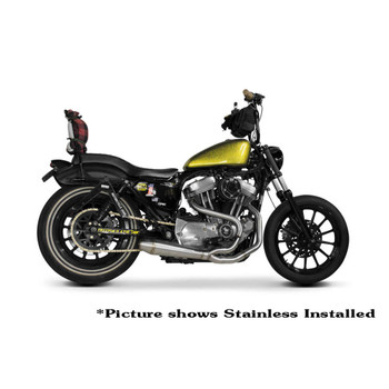 Two Brothers Racing 2-Into-1 Gen II Comp-S Exhaust for 2014-2017 Harley Sportster - Black Two Brothers Racing 2-Into-1 Gen II Comp-S Exhaust for 2014-2017 Harley Sportster - Black
