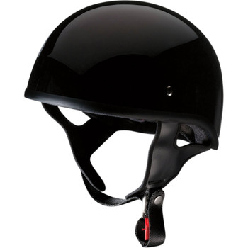 Z1R CC Beanie Half Helmet - Gloss Black