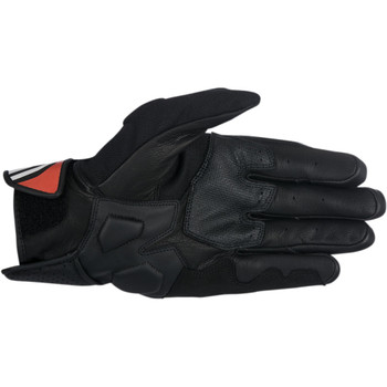 Alpinestars Booster Leather Gloves - Black/Red
