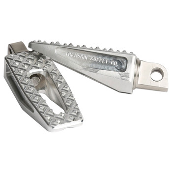 Thrashin Supply P-54 Slims Foot Pegs for Harley - Silver