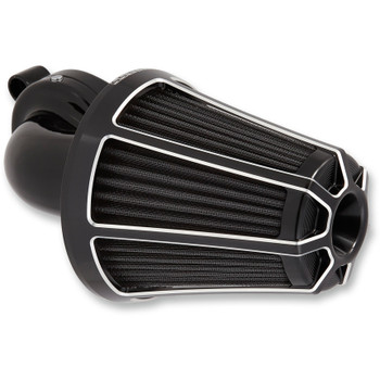 Arlen Ness Beveled Monster Sucker Air Cleaner for 1991-2020 Harley Sportster - Black