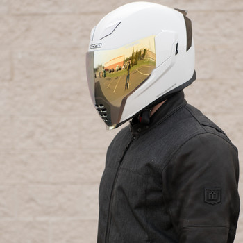Icon Airflite RST Gold Face Shield