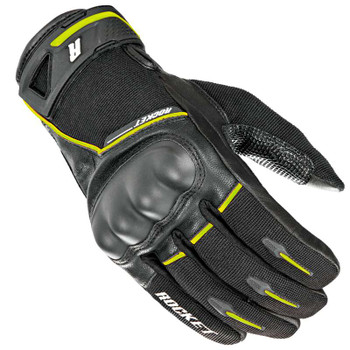 Joe Rocket Super Moto Gloves - Black/Hi-Viz