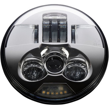 Custom Dynamics 7" Probeam LED Headlight for Harley - Chrome