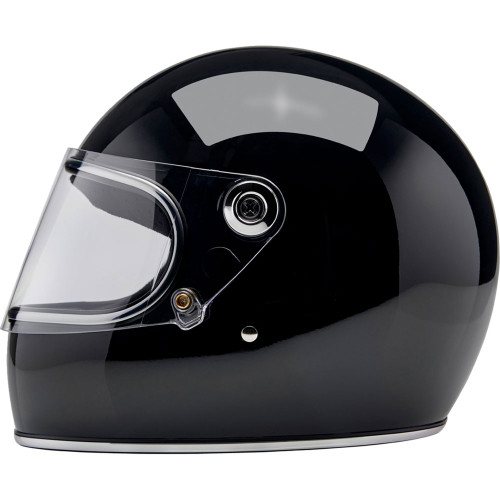 Biltwell Gringo S ECE Gloss Black Helmet - Get Lowered Cycles