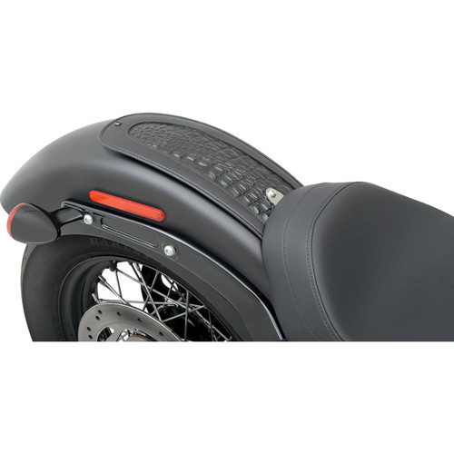 Drag Specialties Fender Bib for 2018-2019 Harley Softail - Faux Gator