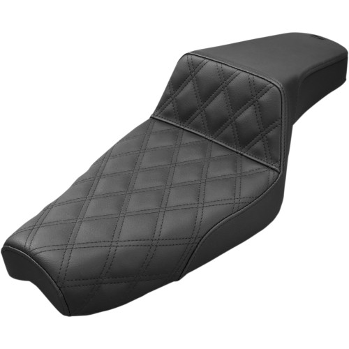 Saddlemen Step Up LS Seat for 1979-2003 Harley Sportster - Black