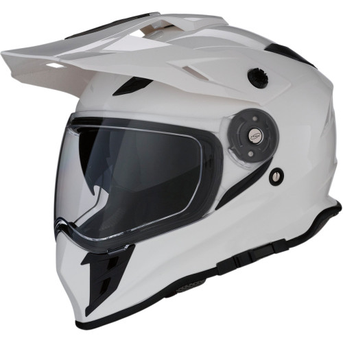 Z1R Range Dual Sport Helmet - White - Get Lowered Cycles