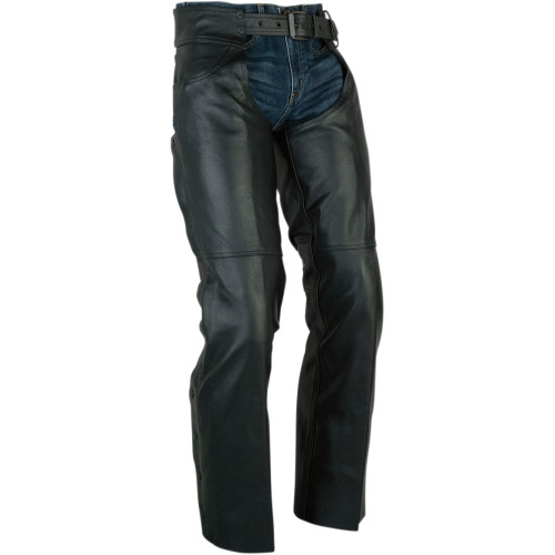 Z1R Sabot Leather Motorcycle Chaps - Get Lowered Cycles
