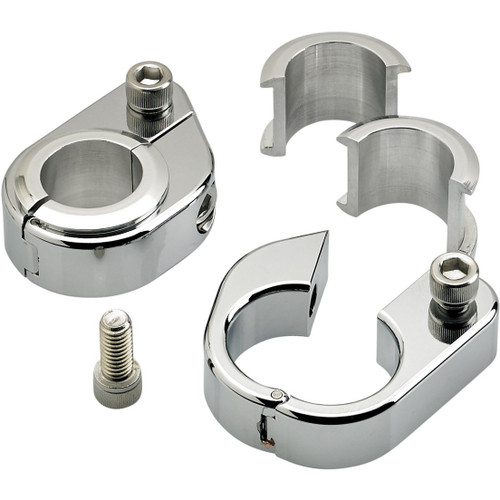 Biltwell O/S Speed Clamps - Chrome